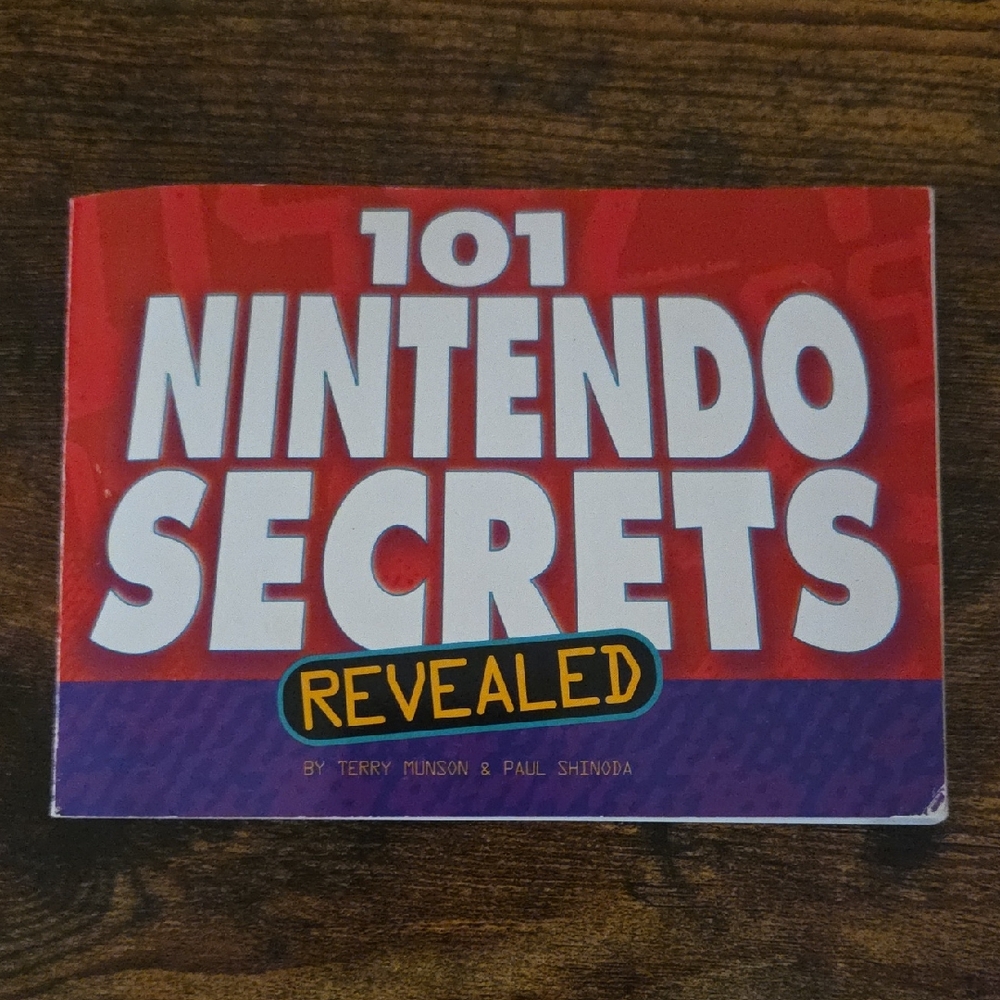 Nintendo Secrets Revealed Guide - Red and Purple